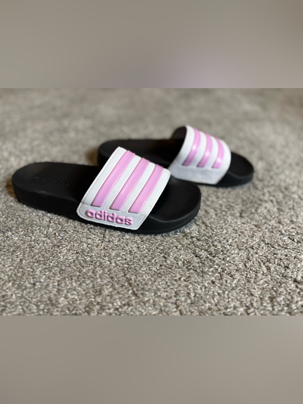 Girls Adidas slides